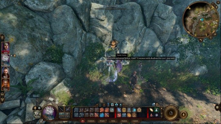 Rocky Crevices are natural formations leading to hidden locations - Baldurs Gate 3: How to get through Burrow Hole and Rocky Crevice? - Exploration - Baldurs Gate 3 Guide, Walkthrough
