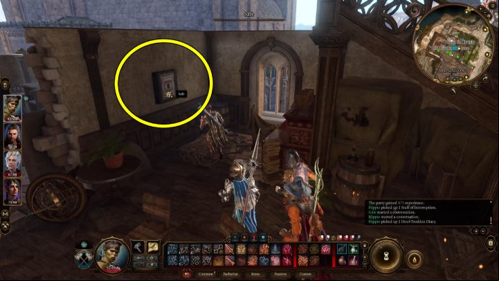 Go downstairs and find the safe - Baldurs Gate 3: How to save Vanra - walkthrough - Act 3 - Baldurs Gate 3 Guide, Walkthrough