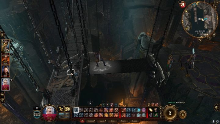 Send the next person from your party to the metal bridge - Baldurs Gate 3: Grymforge in BG3 - walkthrough - Act 1 - Baldurs Gate 3 Guide, Walkthrough