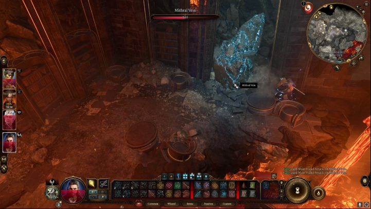 To forge new equipment, you will need Mithral ore and Steel Moulds - Baldurs Gate 3: Grymforge in BG3 - walkthrough - Act 1 - Baldurs Gate 3 Guide, Walkthrough
