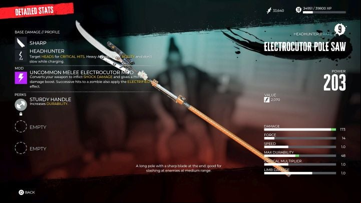 The rarity of the items changes gradually as you progress through the game - Dead Island 2: Weapon Rarity - Basics - Dead Island 2 Guide
