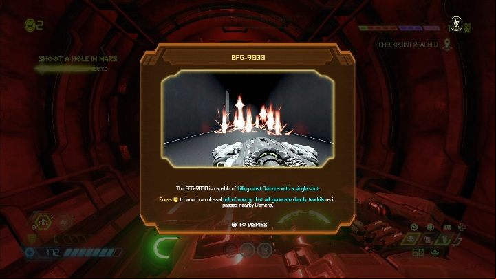 Action - a well-known gun that fires green plasma projectiles - Doom Eternal: Weapons guide - Basics - Doom Eternal Guide