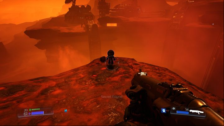 At its end you will find the second collectible model and a age to the further part of the location - Doom: The UAC Walkthrough - Walkthrough - Doom Game Guide & Walkthrough