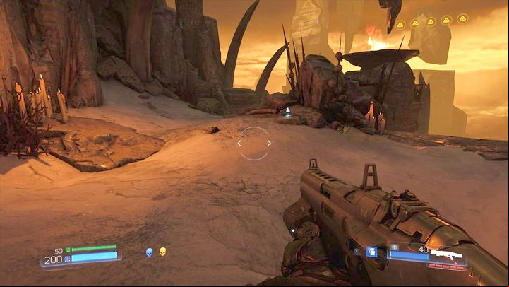 The last Data Log can be found before the final battle of this level - Doom: All secrets in Kadingir Sanctum - Secrets - Doom Game Guide & Walkthrough