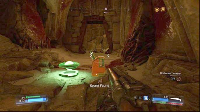 Once you take them, a new secret will uncover - Doom: All secrets in Argent DNur - Secrets - Doom Game Guide & Walkthrough