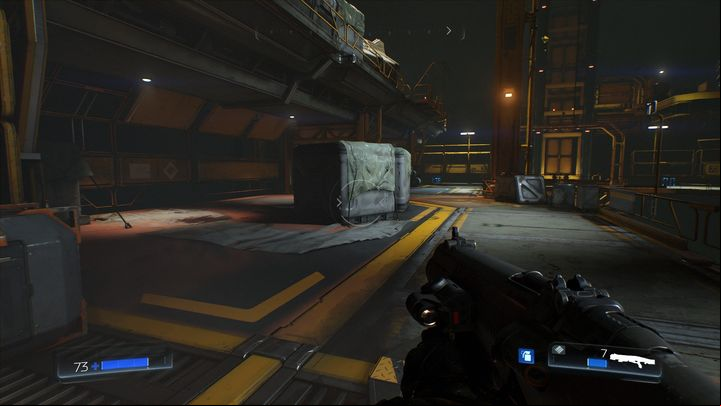 Slightly further a longer battle will start - Doom: Resource Operations Walkthrough - Walkthrough - Doom Game Guide & Walkthrough