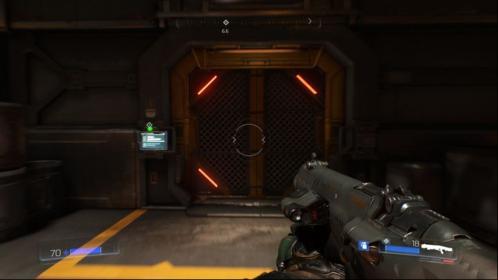 Once the encounter ends, call elevator by using the at the bottom - Doom: Resource Operations Walkthrough - Walkthrough - Doom Game Guide & Walkthrough