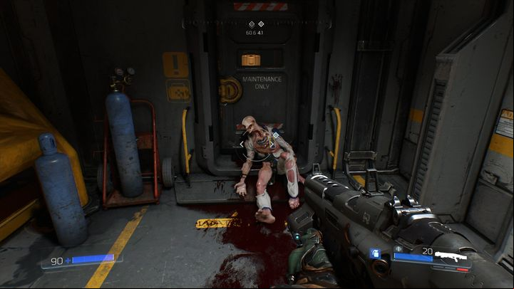 It will take you one level higher - Doom: Resource Operations Walkthrough - Walkthrough - Doom Game Guide & Walkthrough