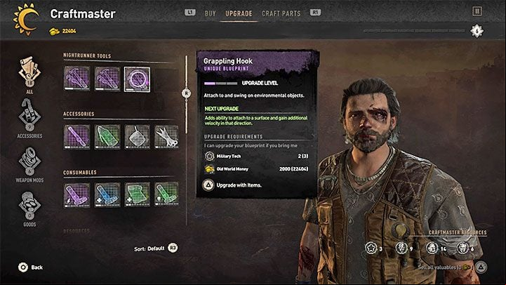 You use Military Tech to upgrade Aiden's tools / gadgets - Dying Light 2: Military Tech - how to get it easily? - Character and statistics - Dying Light 2 Guide