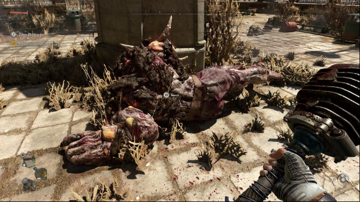 After killing the mutant search its corpse and take the ingredients - Dying Light 2: The Baba 1 - walkthrough - Tasks from the Baba - Dying Light 2 Guide