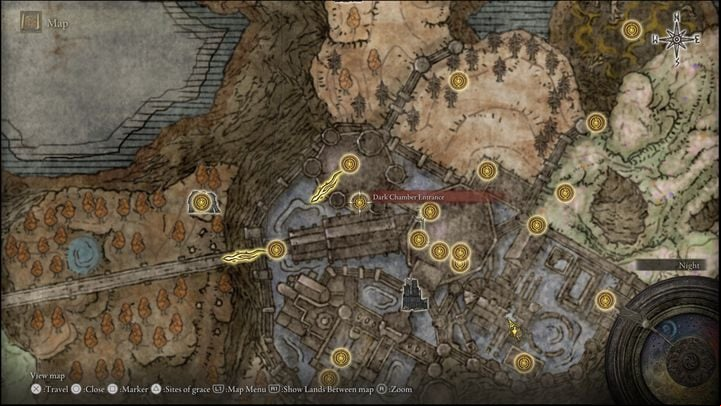 31 - Shadow of the Erdtree: All Sites of Grace in main regions map - Secrets and Collectibles - Elden Ring Guide