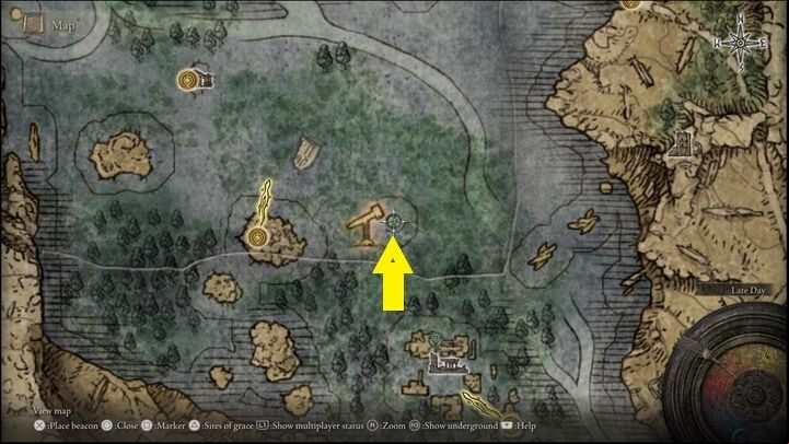 Rya is in Liurnia of the Lakes , in a small shrine, near the golden telescope (the area is marked on the map) - Elden Ring: Rya / Zorayas - walkthrough - Quests - Elden Ring Guide