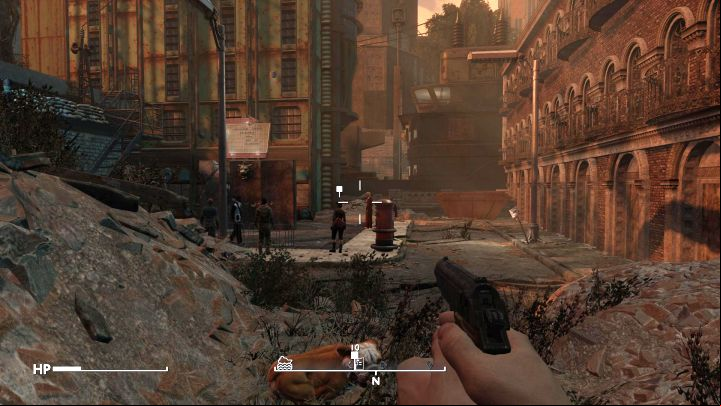 Continue heading north towards the mission objective marker - Fallout London: How to get to Millwall (Meeting in Millwall quest)? - Quests - Fallout London Guide
