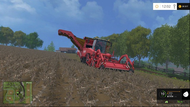 The most expensive harvester means the most efficient work. - Sugar beets and potatoes - Plants - Farming Simulator 15 Game Guide