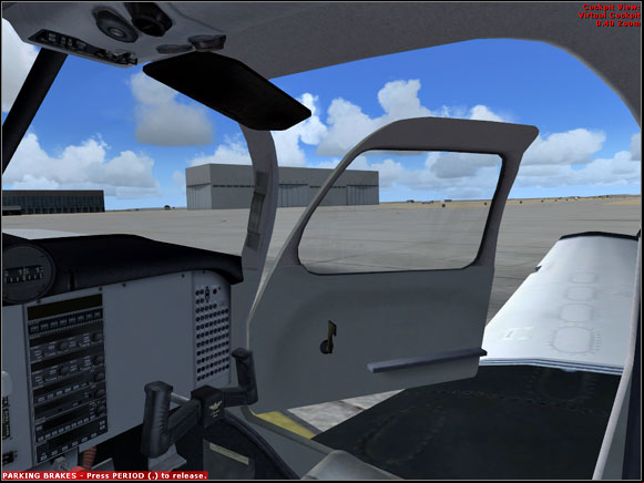 Our flight is over... - Taxiing to stand / parking - Exemplary flight: Mooney Bravo - Flight Simulator X - Game Guide and Walkthrough
