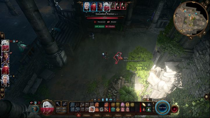 You will face four spellcasters and one warrior - Baldurs Gate 3: Explore the ruins walkthrough - Act 1 - Baldurs Gate 3 Guide, Walkthrough
