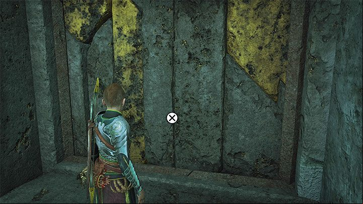 A linear path will lead you to a staircase and a seemingly locked way forward - God of War Ragnarok: Unleashing Hel - walkthrough - Walkthrough - God of War Ragnarok Guide