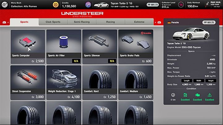 As a reminder, PP is a parameter that describes the overall "performance" of a car - the higher the PP, the better your car will perform during a race - Gran Turismo 7: Beginners guide - Basics - Gran Turismo 7 Guide