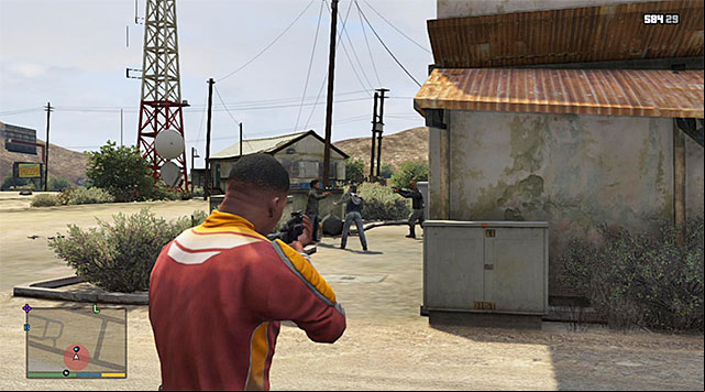 Eliminate the two bikers - GTA 5: Countryside gang fight - Random events - GTA 5 Guide