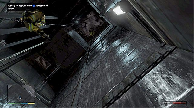 The elevator shaft - GTA 5: The Bureau Raid, Fire Crew variant walkthrough - Main missions - GTA 5 Guide