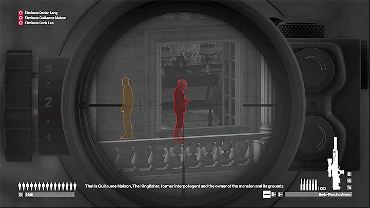 Guillaume Maison is the last of the mission main objectives - Hitman 2: The Last Yardbird, Himmelstein - walkthrough, map of the bonus mission - Bonus missions - Hitman 2 Guide