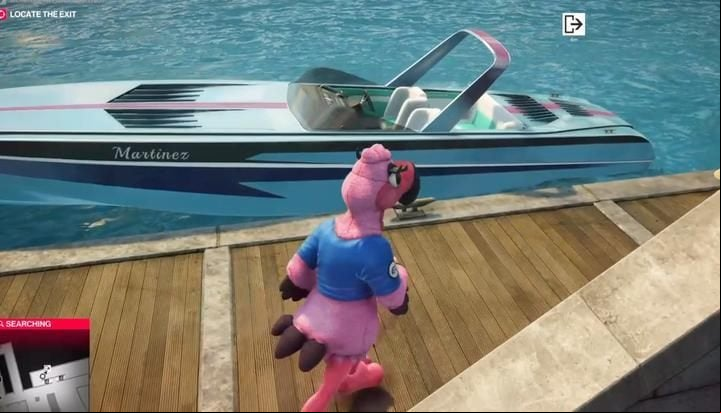Firstly, get the keys from the wooden rental nearby. - Hitman 2: Escape from the location - The Finish Line walkthrough - The Finish Line (Miami) - Hitman 2 Guide
