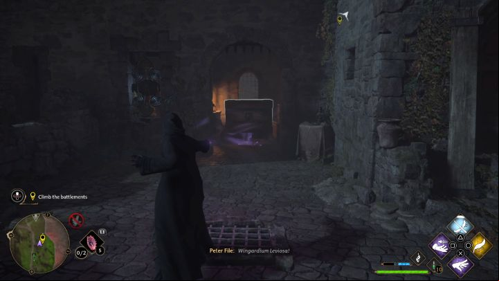 There is a chest in the small room - Hogwarts Legacy: The High Keep - Main quests - Hogwarts Legacy Guide
