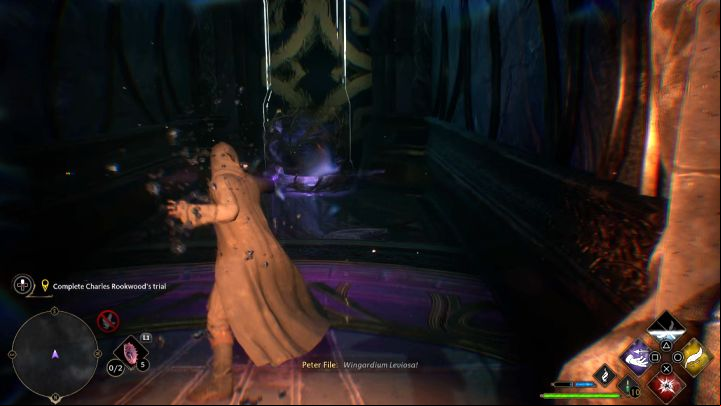 Go through the blue gate - Hogwarts Legacy: Charles Rookwoods Trial - Main quests - Hogwarts Legacy Guide