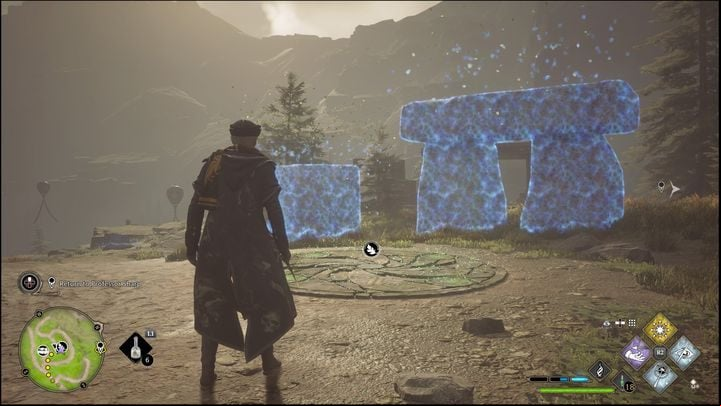 Make sure to correctly scale your jumps - Hogwarts Legacy: Feldcroft Region - all Merlin Trials - Merlins Trials - Hogwarts Legacy Guide