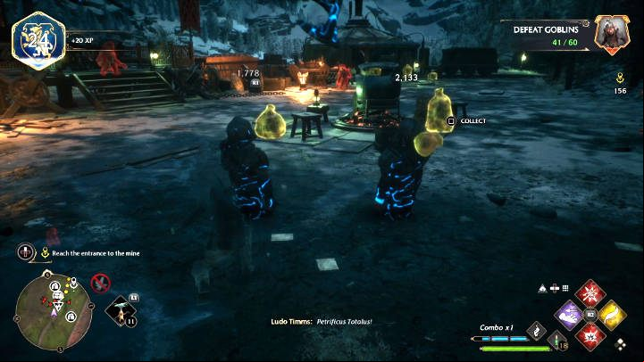 Along the way, you'll have to fight two groups of Ranrok's loyalists - Hogwarts Legacy: In the Shadow of the Mine - Main quests - Hogwarts Legacy Guide