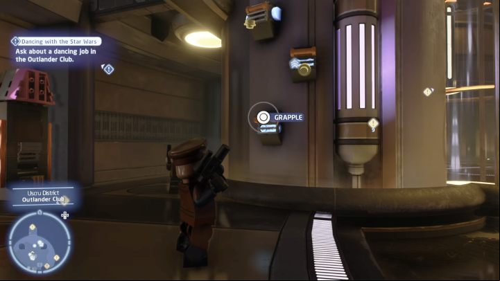 2 - LEGO Skywalker Saga: Dancing with the Star Wars - walkthrough - Coruscant - Uscru district - LEGO Skywalker Saga Guide