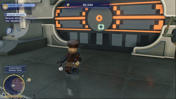 Fly to the federal district on Coruscant - LEGO Skywalker Saga: Wupiupi Whoopee - walkthrough - Tatooine - Mos Espa - LEGO Skywalker Saga Guide