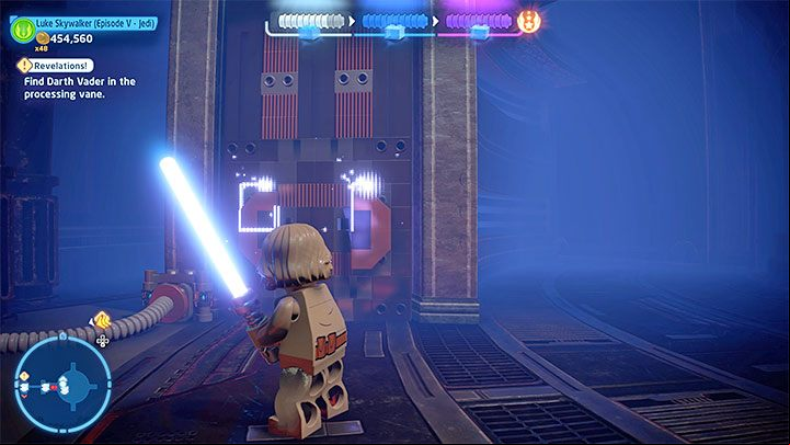 In the new location, Darth Vader will use the middle age to escape - the age will be destroyed - LEGO Skywalker Saga: Revelations! - walkthrough - Episode 5 - The Empire Strikes Back - LEGO Skywalker Saga Guide