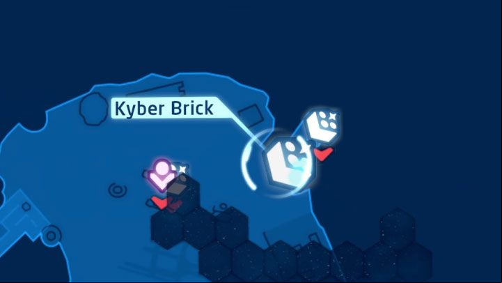 Collectible: Puzzle - Kyber Brick - LEGO Skywalker Saga: Niima Outpost - list of all puzzles - Jakku - LEGO Skywalker Saga Guide