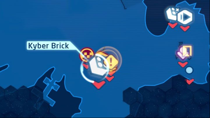 Collectible: Puzzle - Kyber Brick - LEGO Skywalker Saga: Niima Outpost - list of all puzzles - Jakku - LEGO Skywalker Saga Guide