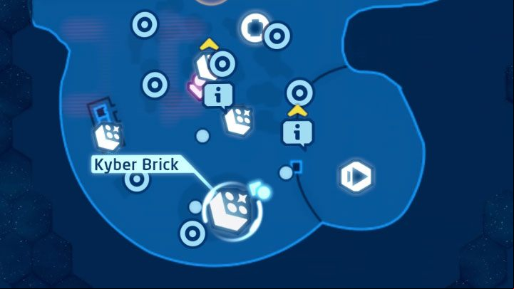 Collectible: Puzzle - Kyber Brick - LEGO Skywalker Saga: Niima Outpost - list of all puzzles - Jakku - LEGO Skywalker Saga Guide