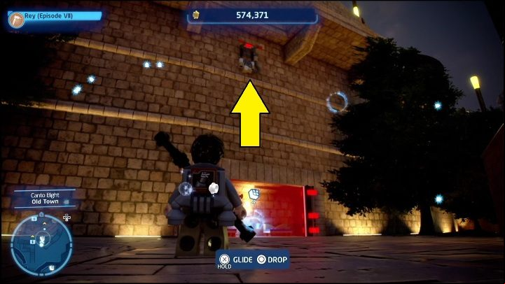 This collectible is locked behind a blockade - LEGO Skywalker Saga: Canto Bight - list of all puzzles - Cantonics - LEGO Skywalker Saga Guide