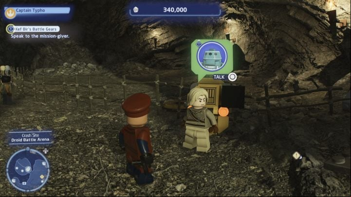 Accept the mission from the quest giver and go to the wreckage of Death Star II - LEGO Skywalker Saga: Kef Birs Battle Gears - walkthrough - Kef Bir - Disaster site - LEGO Skywalker Saga Guide