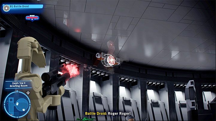 You have to reach the round conference room - LEGO Skywalker Saga: Death Star II (Death Star II) - unlocking and list of all puzzles - Flagships - LEGO Skywalker Saga Guide
