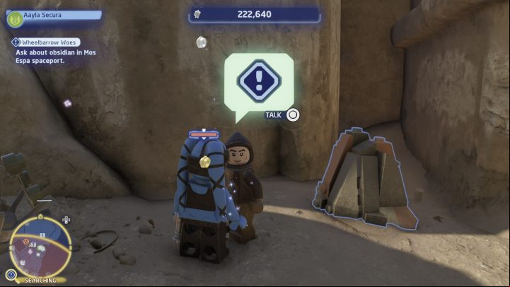1 - LEGO Skywalker Saga: Wheelbarrow Woes - walkthrough - Ahch-To - Island with a temple - LEGO Skywalker Saga Guide