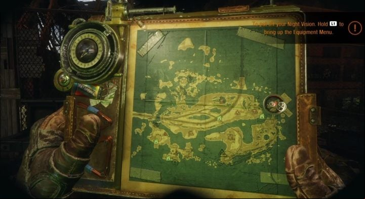 There is an abandoned campus in the eastern part of the map - Metro Exodus: Weapon and equipment upgrades in Volga - secrets - Equipment Upgrades and Point of interest - Metro Exodus Guide