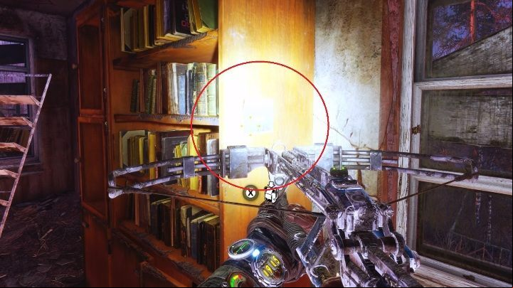Location: The second postcard is in the library - Metro Exodus: Diaries and postcards in Taiga - collectibles - Diaries and postcards - Metro Exodus Guide