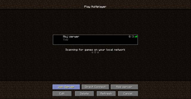 The multiplayer window - Minecraft: ing servers - how to do it? Multiplayer, tips - Multiplayer - Minecraft Guide