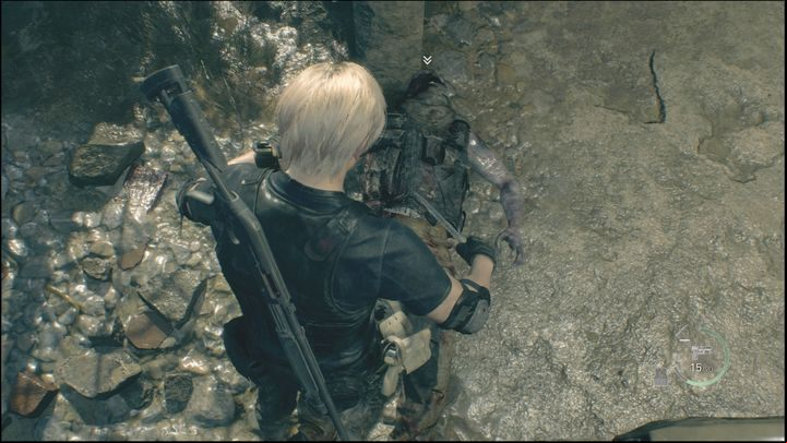 The second way is to quickly kill a barely alive opponent - Resident Evil 4 Remake: How to destroy parasites? - Combat - Resident Evil 4 Remake Guide