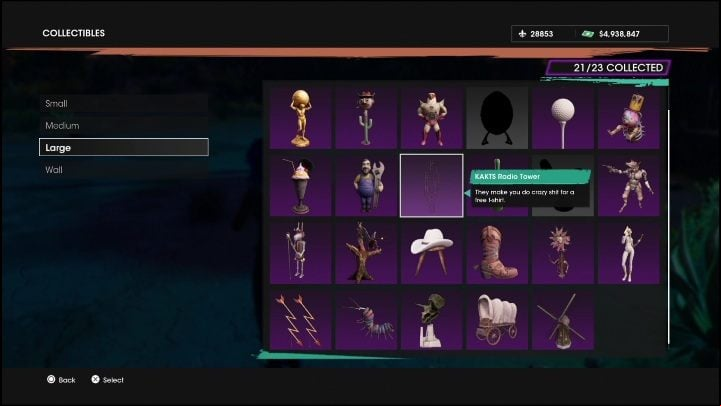 Completing all Kakts Radio tasks comes with a one-time reward of $30,000 and 5,000 XP - Saints Row 2022: Kakts Radio - venture description - Ventures - Saints Row Guide, Walkthrough