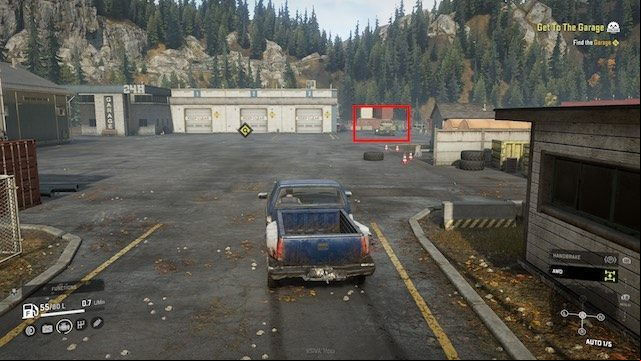 Thats where the Fleetstar truck is located. All you have to do is pull up to unlock it. - SnowRunner: Beginners Guide - Basics - SnowRunner Guide