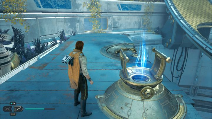 Reach the stairs to the orb amplifier - Jedi Survivor: Going through the Forest Array on Koboh - Puzzles - Star Wars Jedi Survivor guide