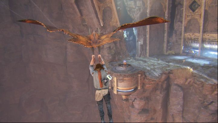 A new crater will be unlocked, from which hot air is escaping - Jedi Survivor: Orb coupler puzzles in the Devastated Settlement - Puzzles - Star Wars Jedi Survivor guide
