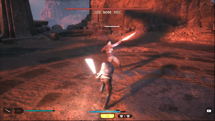 Follow Bode through the Jedha desert, avoiding obstacles - Star Wars Jedi Survivor: Bring Com to Cordova on Jedha - Walkthorugh - Star Wars Jedi Survivor guide