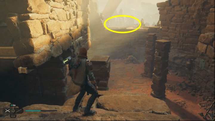 1 - Jedi Survivor: Monastery Walls on Jedha - list of secrets - Jedha - Star Wars Jedi Survivor guide